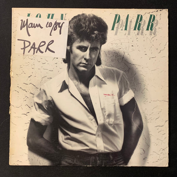 LP John Parr self-titled (1984) VG/VG 80s rock vinyl record Naughty Naughty