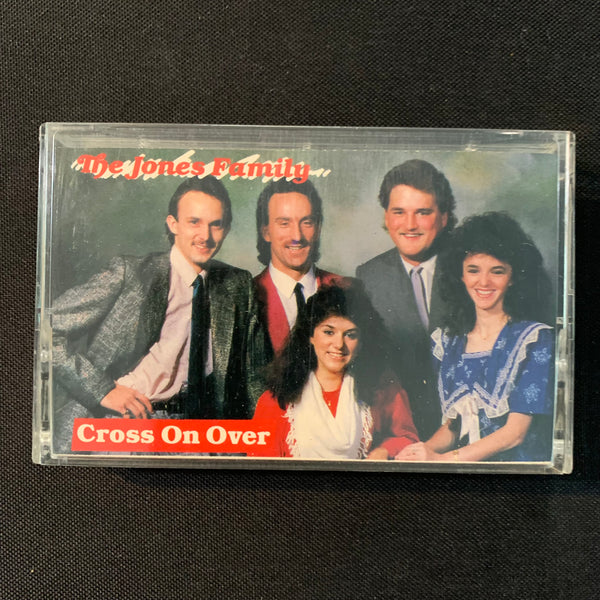 CASSETTE The Jones Family 'Cross On Over' (1989) gospel Christian music tape