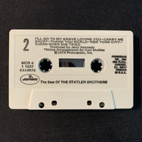 CASSETTE Statler Brothers 'Best Of' (1975) Flowers On the Wall, Bed of Rose's
