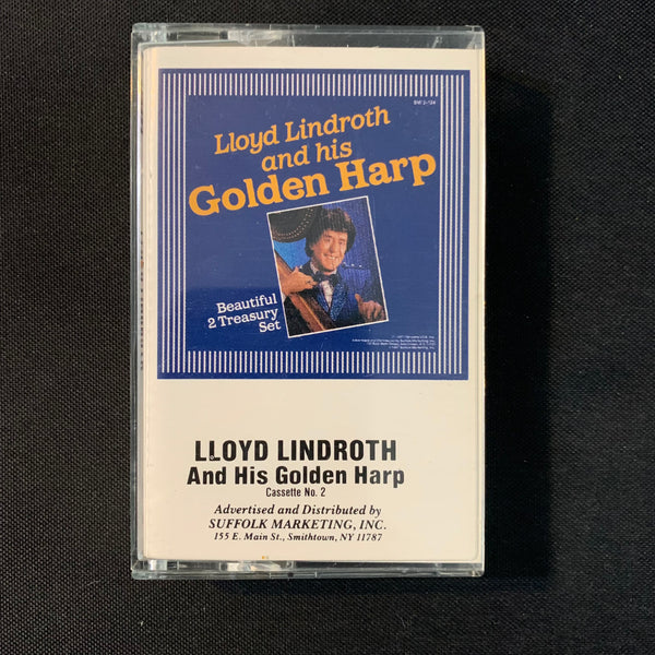 CASSETTE Lloyd Lindroth 'And His Golden Harp' [tape 2] (1987) easy listening tape