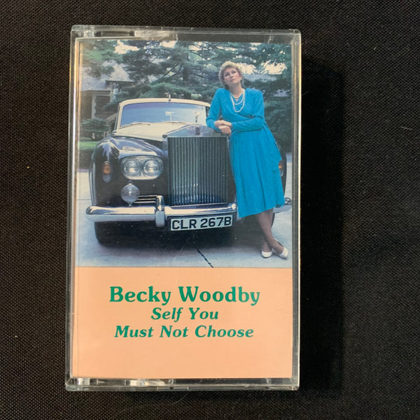 CASSETTE Becky Woodby 'Self You Must Not Choose' Christian music tape