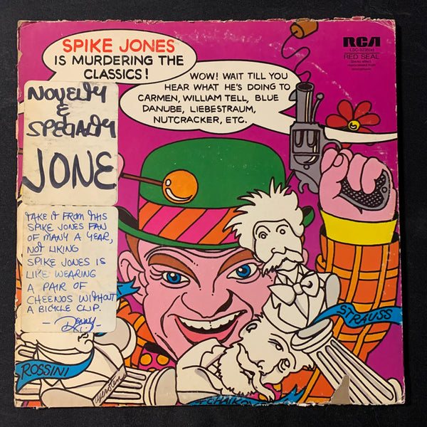 LP Spike Jones 'Is Murdering the Classics' (1971) VG/G+ musical comedy novelty vinyl record
