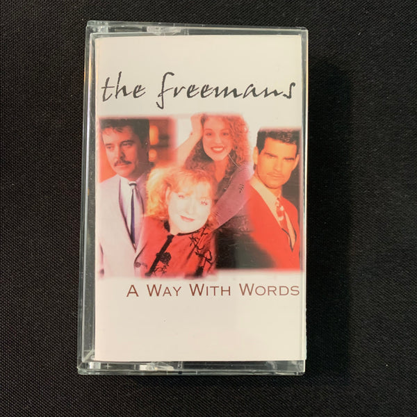 CASSETTE The Freemans 'A Way With Words' (1999) Christian CCM pop rock tape