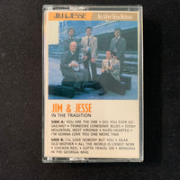 CASSETTE Jim and Jesse 'In the Tradition' (1987) Rounder bluegrass tape