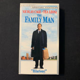 VHS The Family Man (2001) Nicolas Cage, Tea Leoni, Jeremy Piven