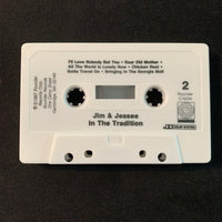 CASSETTE Jim and Jesse 'In the Tradition' (1987) Rounder bluegrass tape