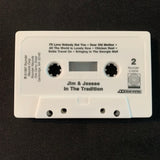 CASSETTE Jim and Jesse 'In the Tradition' (1987) Rounder bluegrass tape
