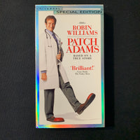 VHS Patch Adams (1998) Robin Williams, Monica Potter, Philip Seymour Hoffman