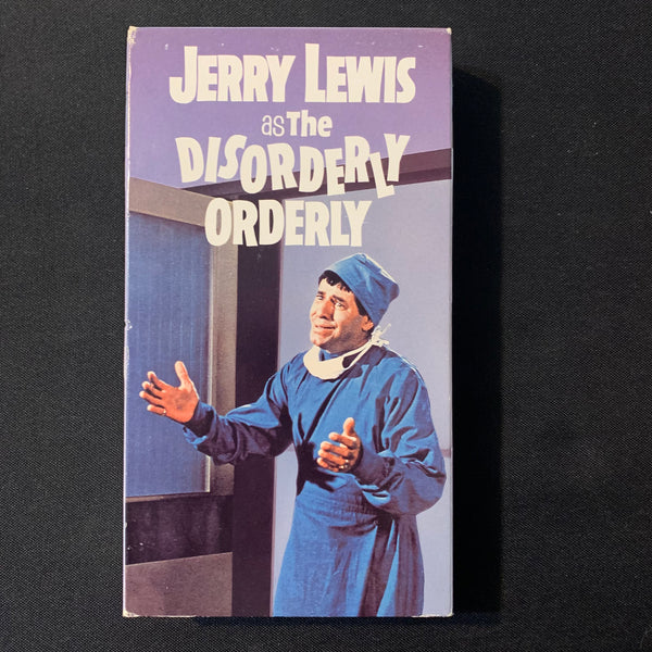 VHS The Disorderly Orderly (1964) Jerry Lewis, Susan Oliver, Glenda Farrell