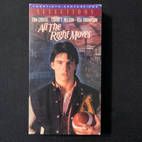 VHS All the Right Moves (1983) Tom Cruise, Craig T. Nelson, Lea Thompson