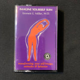 CASSETTE Dr. Emmett C. Miller 'Imagine Yourself Slim' (1980) relaxation hypnosis weight loss