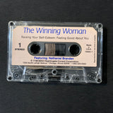 CASSETTE Nathaniel Branden 'The Winning Woman' (1991) psychoanalyst raising self-esteem tape