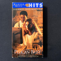 VHS The Pelican Brief (1999) Julia Roberts, Denzel Washington, Sam Shepard