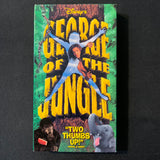 VHS George of the Jungle (1997) Brendan Fraser, Leslie Mann, Thomas Haden Church