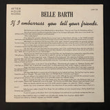 LP Belle Barth 'If I Embarrass You Tell Your Friends' (1960) VG+/VG+ bawdy party vinyl records