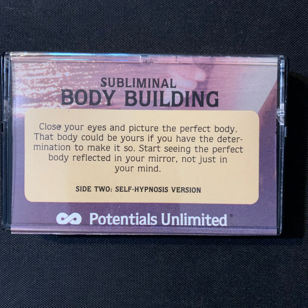 CASSETTE Barrie Konicov 'Subliminal - Body Building (1983) self hypnosis motivational tape