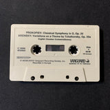 CASSETTE Tchaikovsky 'Serenade For Strings', Prokofiev 'Classical Symphony in D', Arensky 'Variations' (1984)