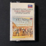 CASSETTE Gilbert and Sullivan 'H.M.S. Pinafore' (1983) D'oyly Carte