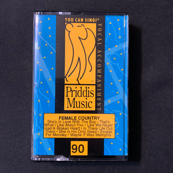 CASSETTE You Can Sing! #90 Female Country accompaniment tape (1992) karaoke Priddis