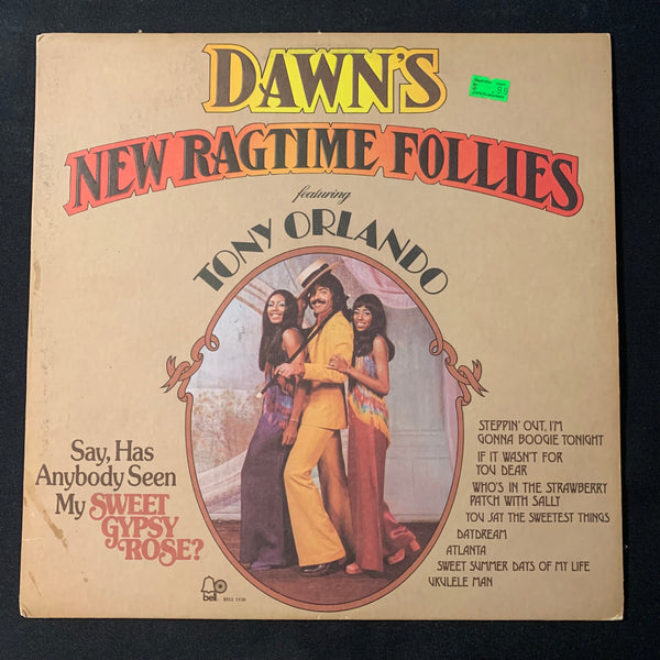 LP Dawn Featuring Tony Orlando 'Dawn's Ragtime Follies' (1973) VG+/VG vinyl record