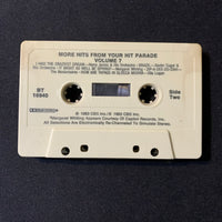 CASSETTE More Hits From Your Hit Parade Vol. 7 (1983) easy listening big band