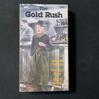 VHS The Gold Rush (1985) Charlie Chaplin, Georgia Hale, Mack Swain