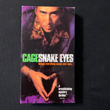 VHS Snake Eyes (1998) Nicolas Cage, Gary Sinise, John Heard