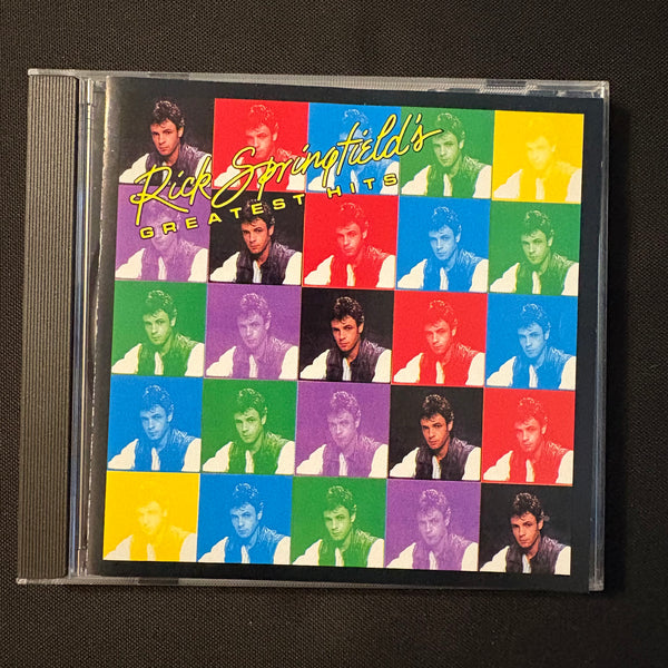 CD Rick Springfield 'Greatest Hits' (1989) Jessie's Girl, Don't Talk To Strangers