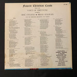 LP Rise' Stevens, Brian Sullivan, Firestone Orchestra and Chorus 'Favorite Christmas Carols From the Voice of Firestone' (1962) VG+/VG