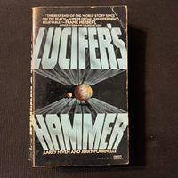 BOOK Larry Niven, Jerry Pournelle 'Lucifer's Hammer' (1983) PB science fiction