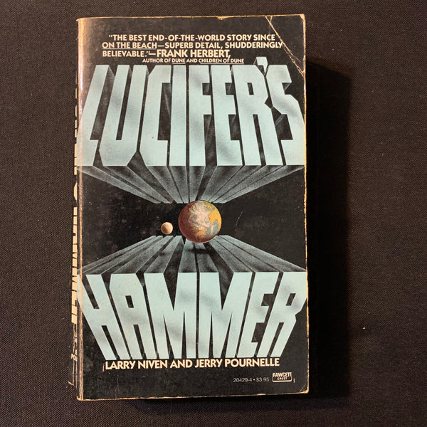 BOOK Larry Niven, Jerry Pournelle 'Lucifer's Hammer' (1983) PB science fiction