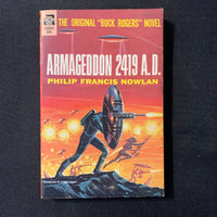 BOOK Philip Frances Nowlan 'Armageddon 2419 A.D.' (1962) Ace PB pulp science fiction