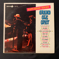 LP Saturday Night Grand Ole Opry (1962) VG/VG country live vinyl record