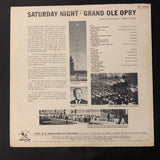 LP Saturday Night Grand Ole Opry (1962) VG/VG country live vinyl record