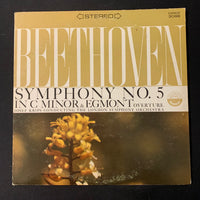 LP Beethoven Symphony No. 5, Egmont Overture (1960) Josef Krips, London Symphony Orchestra VG+/VG vinyl record