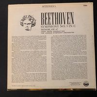 LP Beethoven Symphony No. 5, Egmont Overture (1960) Josef Krips, London Symphony Orchestra VG+/VG vinyl record