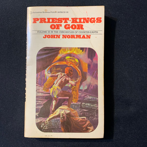 BOOK John Norman 'Priest-Kings of Gor' (1973) PB science fiction fantasy Counter-Earth