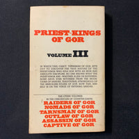 BOOK John Norman 'Priest-Kings of Gor' (1973) PB science fiction fantasy Counter-Earth