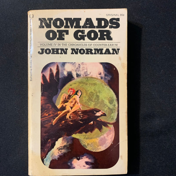 BOOK John Norman 'Nomads of Gor' (1973) PB science fiction fantasy Chronicles of Counter-Earth