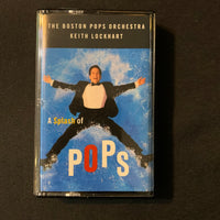 CASSETTE Boston Pops Orchestra, Keith Lockhart 'A Splash Of Pops' (1999) classical