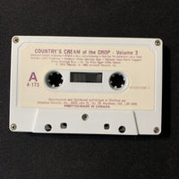 CASSETTE Country's Cream Of the Crop Vol. 3 (1983) Alabama, John Anderson, Oak Ridge Boys