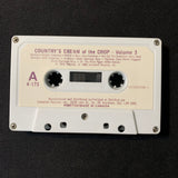 CASSETTE Country's Cream Of the Crop Vol. 3 (1983) Alabama, John Anderson, Oak Ridge Boys