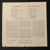 LP Pachelbel Canon in D Major, Fasch Trumpet Concerto in D Major (1970) VG/VG classical vinyl record