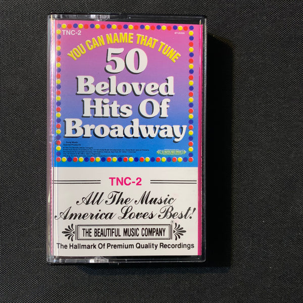 CASSETTE 50 Beloved Hits Of Broadway [Tape 2] (1994) Rosemary Clooney, Andy Williams, Robert Goulet