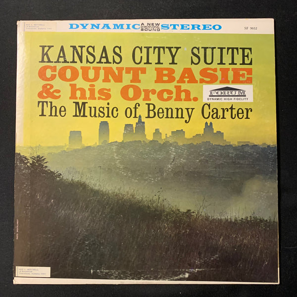 LP Count Basie and His Orchestra 'Kansas City Suite: The Music of Benny Carter' (1960) VG/VG jazz big band vinyl record