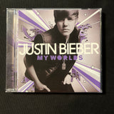 CD Justin Bieber 'My Worlds' (2010) import 18-track compilation