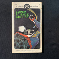 BOOK Richard M. Elam 'Super Science Stories' (1967) PB science fiction short stories