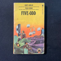 BOOK Groff Conklin (ed) 'Five-Odd' (1971) PB science fiction anthology Isaac Asimov