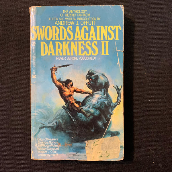 BOOK Andrew J. Offutt (ed) 'Swords Against Darkness II' (1977) PB science fiction anthology