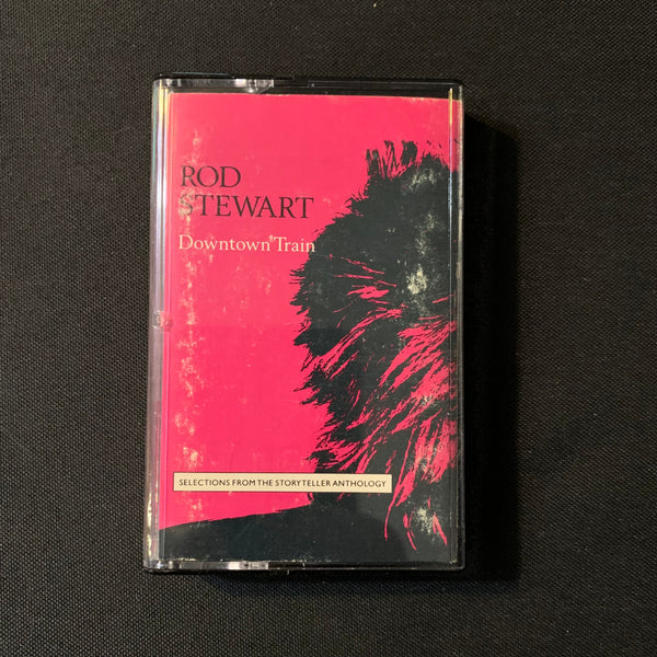 CASSETTE Rod Stewart 'Downtown Train' (1989) Forever Young, Stay With Me, Tonight's the Night